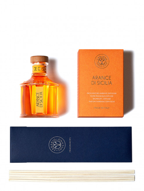 Диффузор Arance di Sicilia, 1000 мл Erbario Toscano - Обтравка1