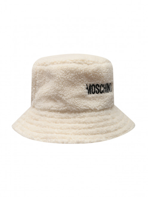 Панама с вышитым логотипом Moschino - Общий вид