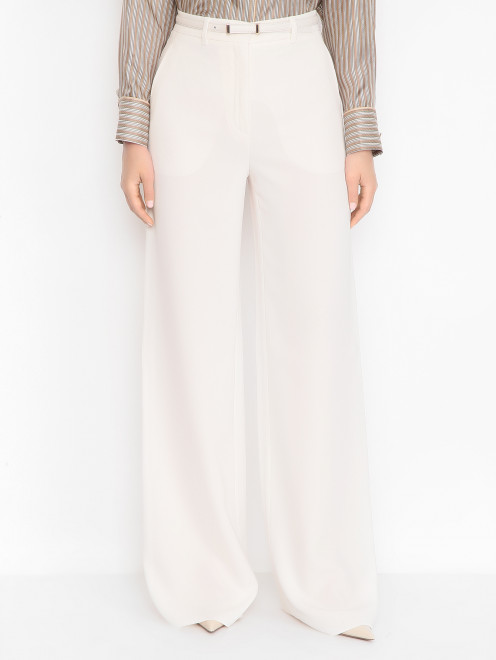 Широкие брюки с ремнем Max Mara - МодельВерхНиз