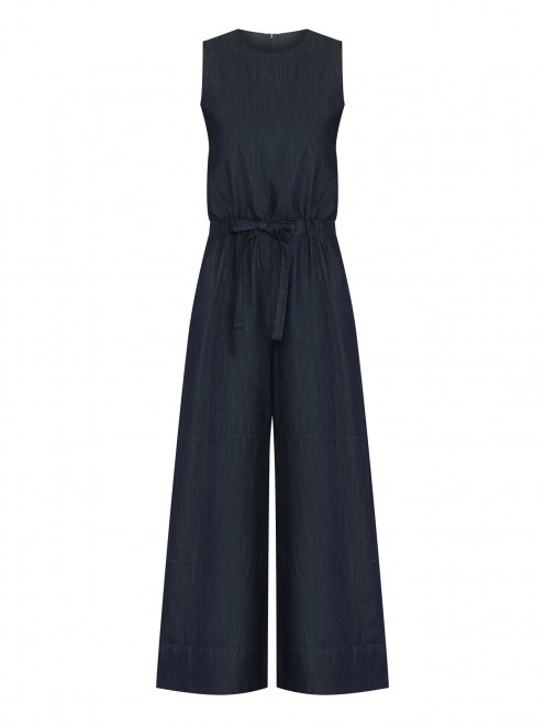 Джинсовый комбинезон на кулиске Max Mara - Общий вид