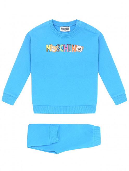 Трикотажный костюм с брюками Moschino - Общий вид