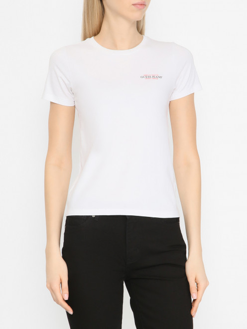 Футболка slim fit Guess - МодельВерхНиз