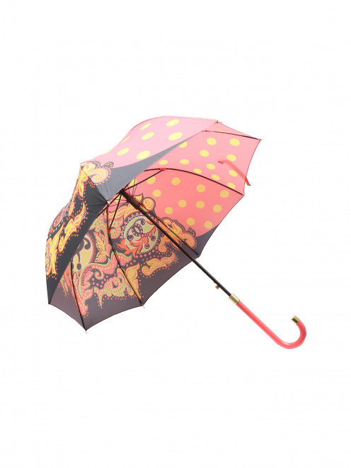 Зонт-трость с узором Moschino - Обтравка2