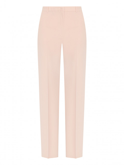 Брюки из шерсти прямого кроя Max Mara - Общий вид