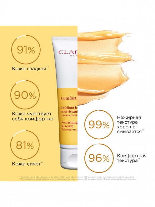 Масло-скраб для лица Comfort Scrub 50 мл Face Care Clarins - Обтравка1