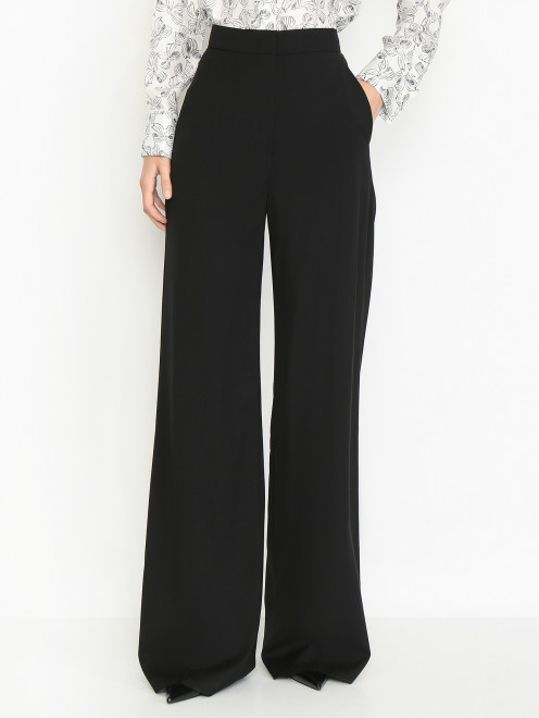 Классические брюки из шерсти Max Mara - МодельВерхНиз