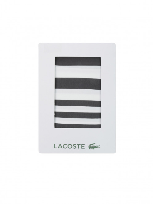 Пододеяльник из хлопка с узором полоска Lacoste - Обтравка1