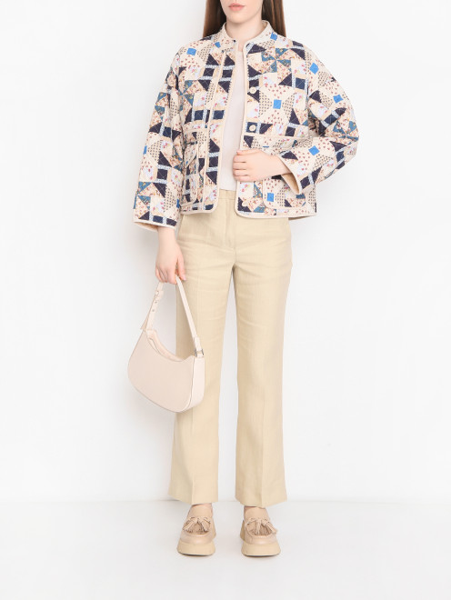 Куртка с узором на пуговицах Weekend Max Mara - МодельОбщийВид