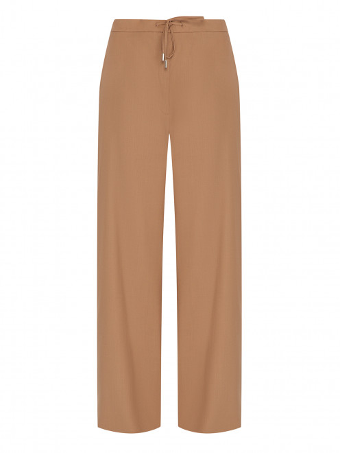 Брюки из шерсти с карманами Max Mara - Общий вид