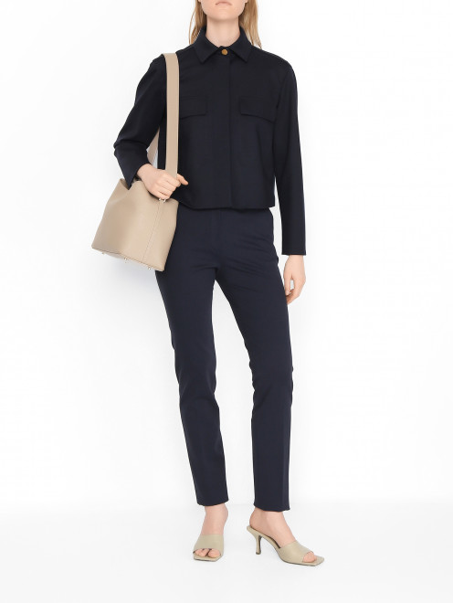 Укороченный трикотажный жакет Max Mara - МодельОбщийВид