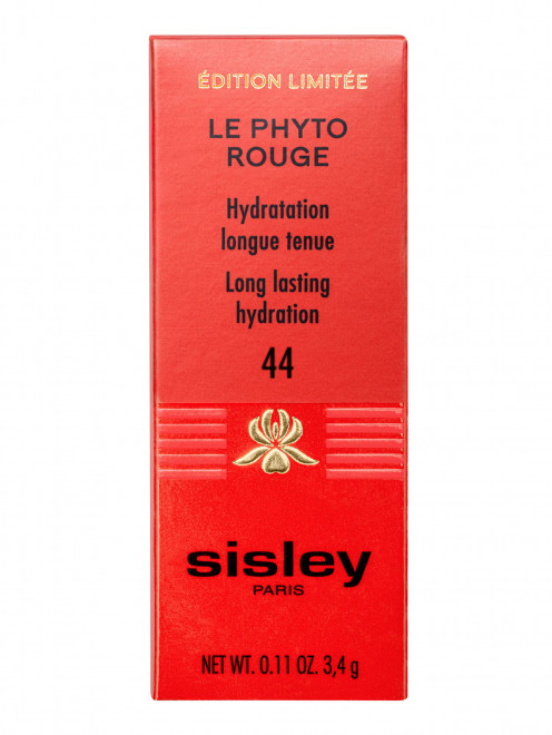 Фитопомада для губ Le Phyto Rouge, тон № 44 Rouge Holly, 3,4 г Sisley - Обтравка1