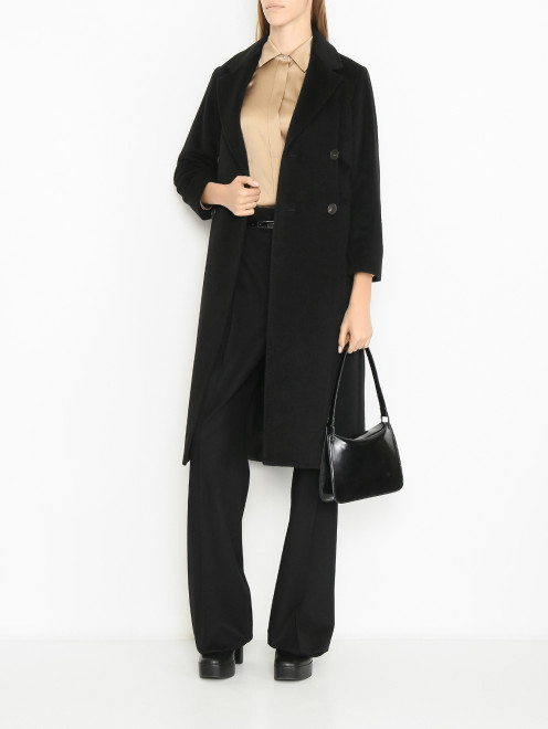 Однотонная блуза из шелка Max Mara - МодельОбщийВид