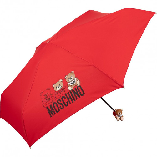 Зонт складной Moschino 8061-SuperminiC Bear Scribbles Red Moschino - 751875 Зонт складной Moschino 8061-SuperminiC Bear Scribbles Red Обтравка1