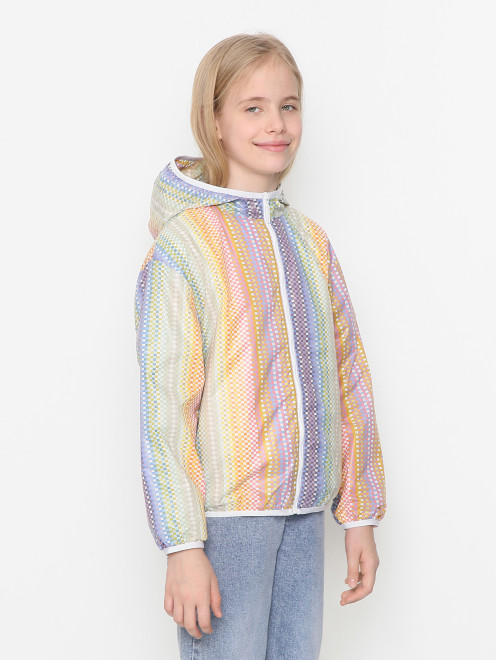 Куртка с узором и капюшоном Missoni - МодельВерхНиз