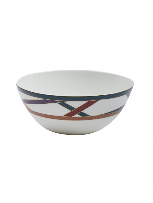 Тарелка суповая из керамики с узором Missoni - Общий вид