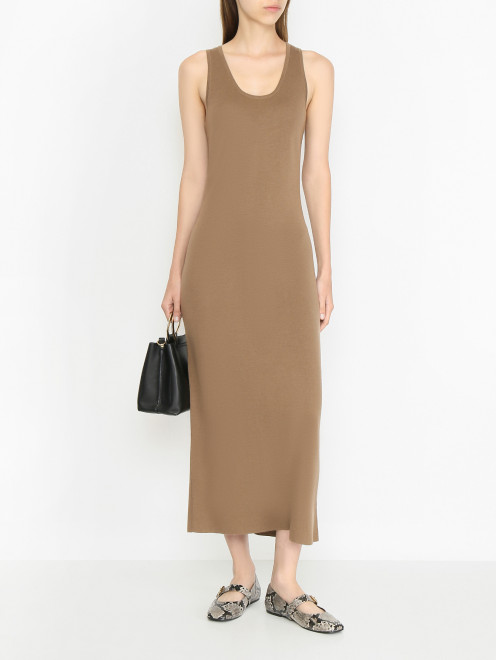 Трикотажное платье из шерсти Max Mara - МодельОбщийВид