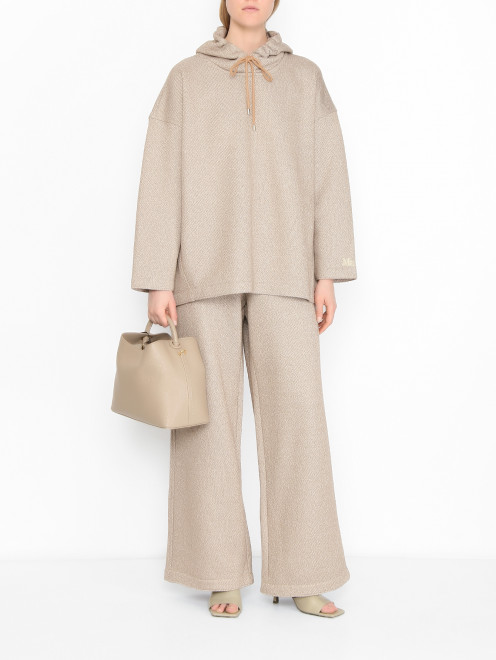 Широкие трикотажные брюки Max Mara - МодельОбщийВид