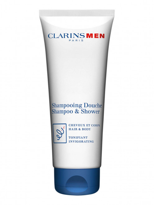 Тонизирующий шампунь-гель для волос и тела Men Shampooing Douche, 200 мл Clarins - Общий вид