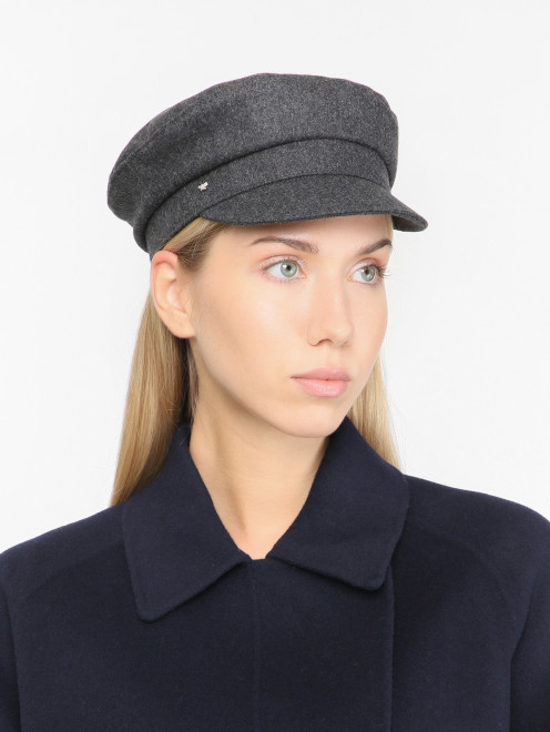 Кепка из шерсти с логотипом Weekend Max Mara - МодельОбщийВид