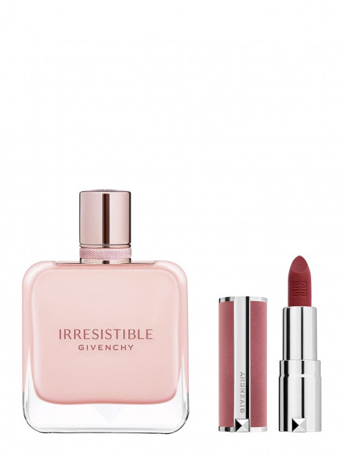 Женский подарочный набор Irresistible Rose Velvet & Le Rouge Sheer Velvet Givenchy - Общий вид