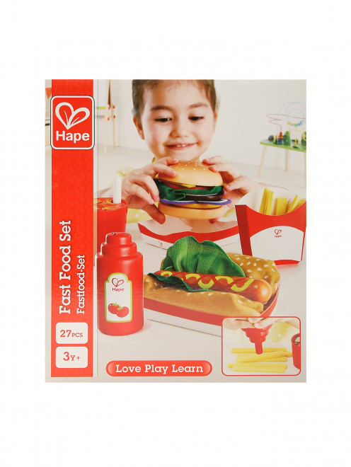 Игровой набор "Fast Food" Hape - Общий вид