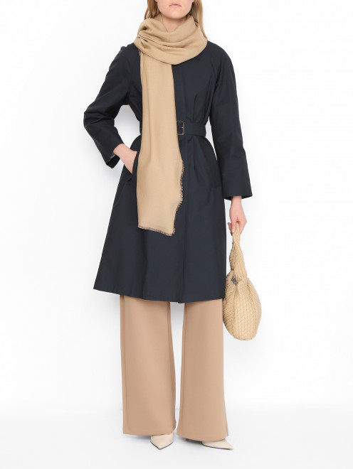 Плащ-миди с поясом Max Mara - МодельОбщийВид
