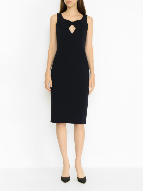 Платье с декоративным бантом Max Mara - МодельВерхНиз