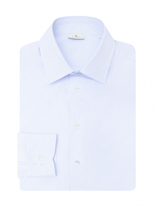 Рубашка из хлопка с узором Etro - Общий вид