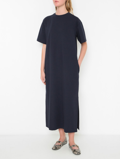 Трикотажное платье с карманами Weekend Max Mara - МодельВерхНиз