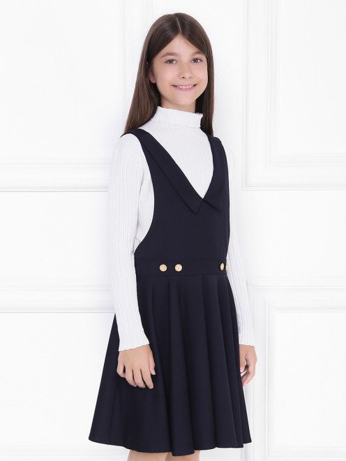 Сарафан с декоративными пуговицами Aletta Couture - МодельВерхНиз