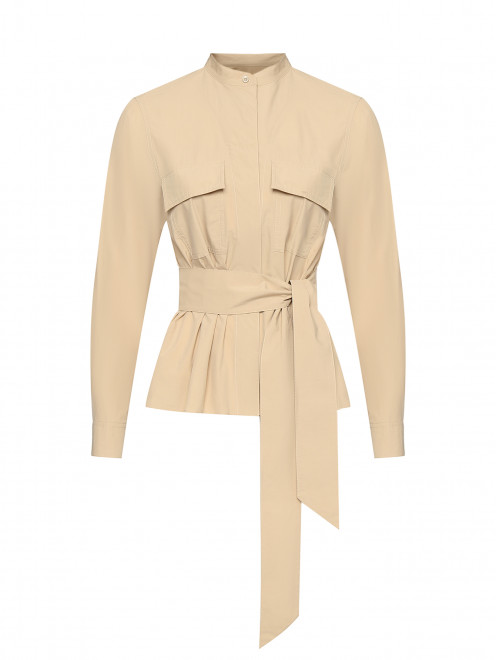 Хлопковая блузка с резинкой на спинке Weekend Max Mara - Общий вид