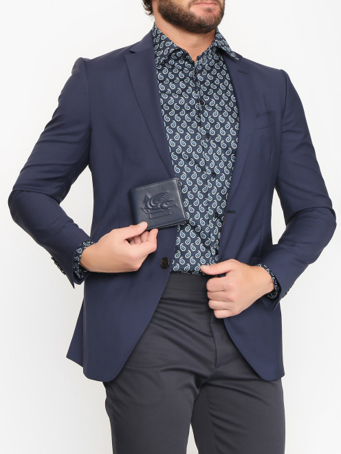 Бумажник из кожи Etro - МодельОбщийВид