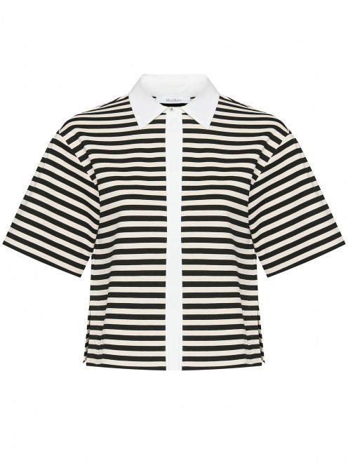 Трикотажная блуза из вискозы Max Mara - Общий вид