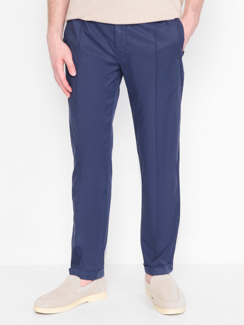 Брюки из текстиля со стрелками Doriani Cashmere - МодельВерхНиз
