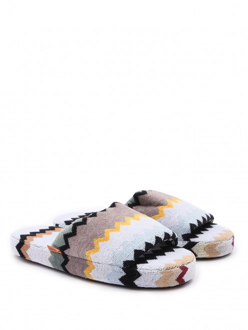 Тапочки из хлопка с узором Missoni - Общий вид