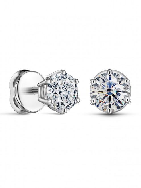 Пусеты Alrosa Diamonds - Общий вид