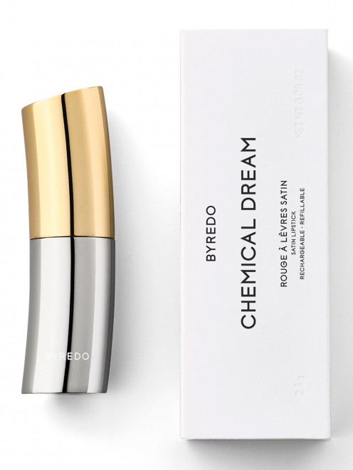 Помада для губ с сатиновым покрытием Lipstick Satin, оттенок Chemical Dream 202, 3 г Byredo - Обтравка1