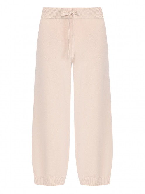 Трикотажные брюки из шерсти и кашемира Weekend Max Mara - Общий вид