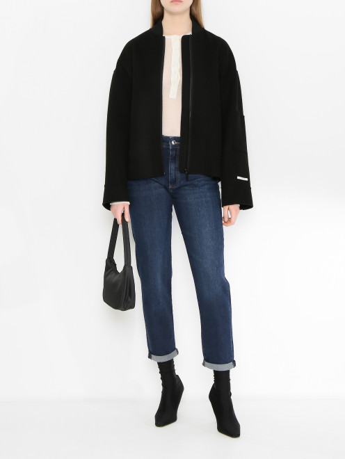 Джинсы из темного денима Sportmax - МодельОбщийВид