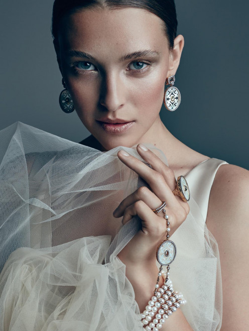 Серьги Orient Express Style Avenue - Обтравка1