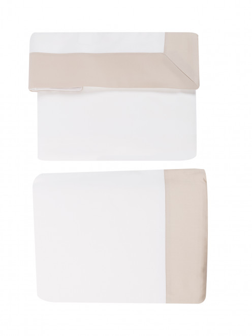 Постельное белье из хлопка с контрастной отделкой Frette - Обтравка1