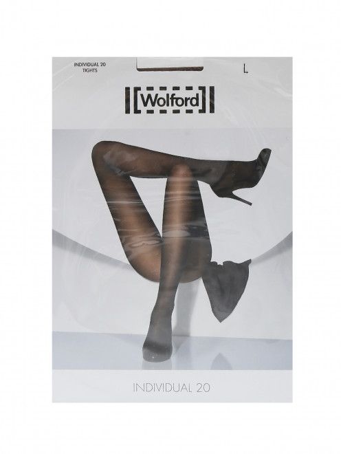 Колготки коричневые 20 den Wolford - Общий вид