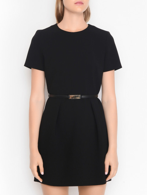 Платье-мини с поясом Max Mara - МодельВерхНиз
