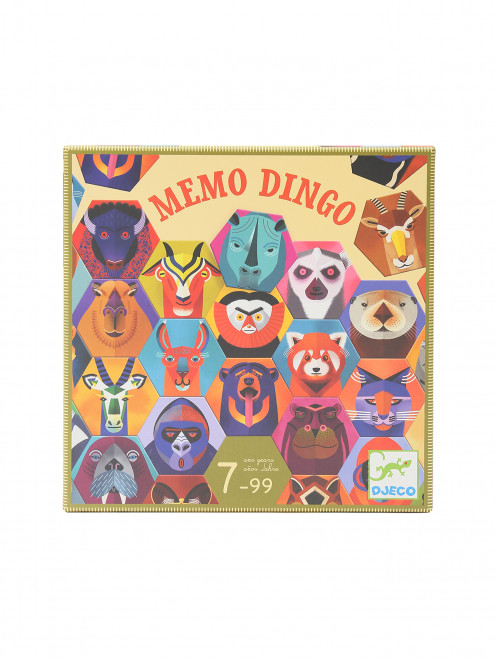 Игра настольная серии games "Мемо динго" Djeco - Общий вид