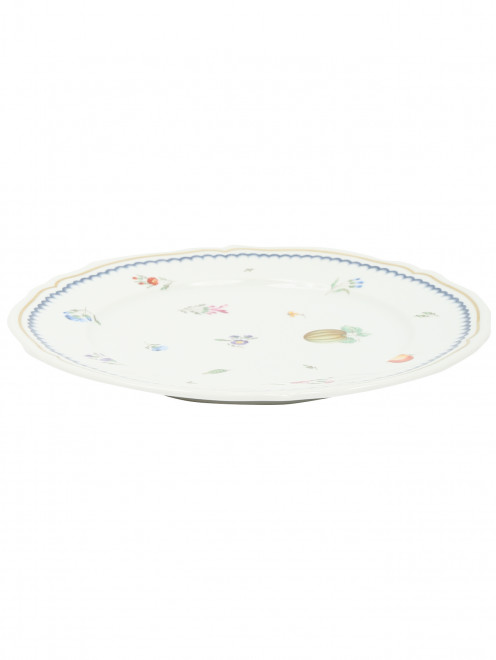 Тарелка десертная с узором и фигурной окантовкой Ginori 1735 - Обтравка1