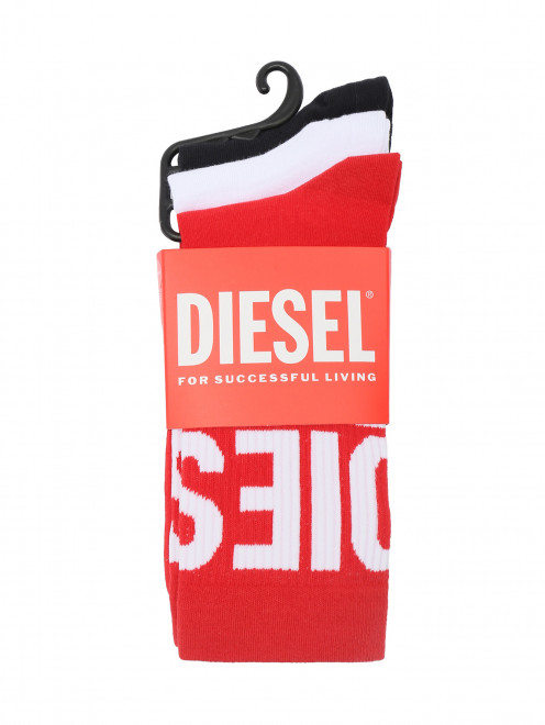 Набор носков с логотипом Diesel - Общий вид