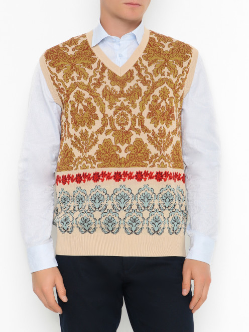 Жилет трикотажный Etro - МодельВерхНиз