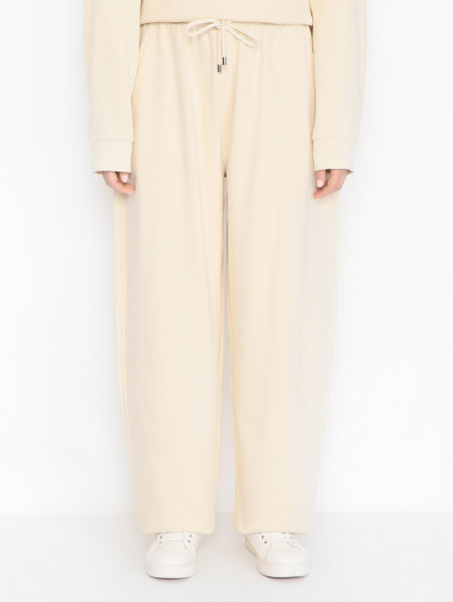 Спортивные брюки из хлопка Sportmax - МодельВерхНиз