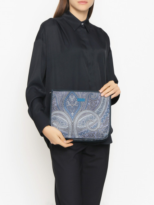 Большая косметичка из текстиля Etro - МодельОбщийВид