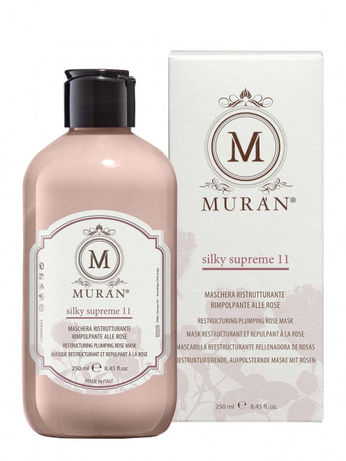 Уплотняющая маска Silky Supreme 11 Restructuring Plumping Rose Mask, 250 мл Muran - Общий вид